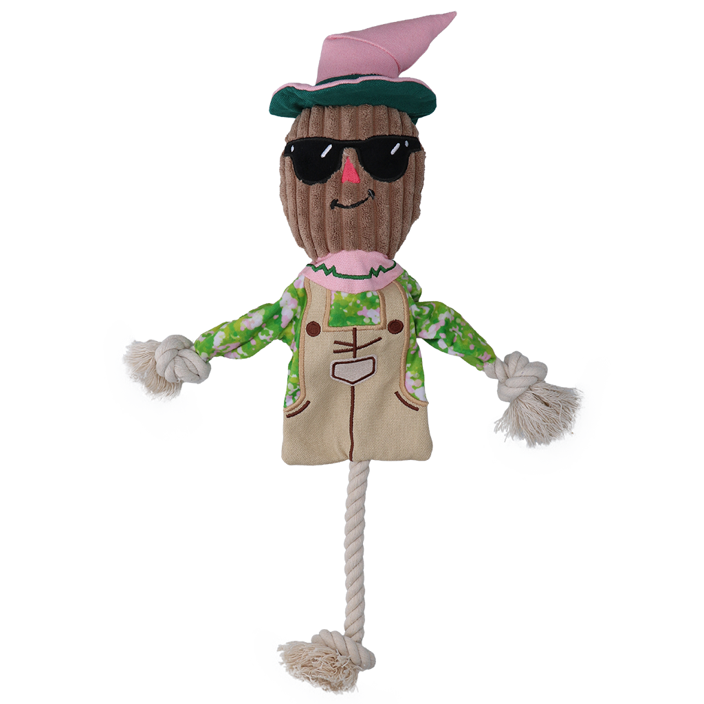 Garden Paws Scarecrow Scary Harry M - Speelgoed voor Honden - afbeelding 2