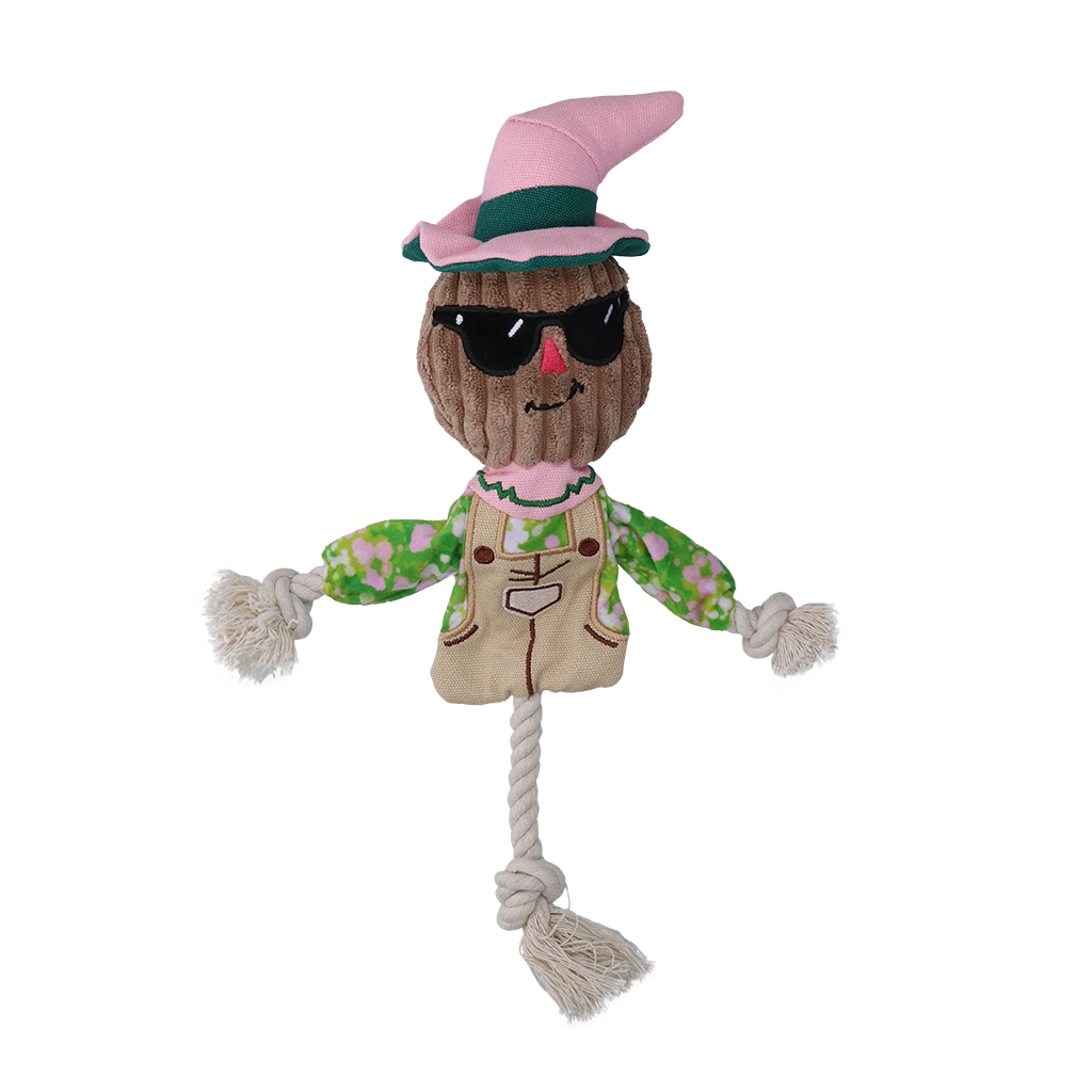 Garden Paws Scarecrow Scary Harry S - Speelgoed voor Honden - afbeelding 2