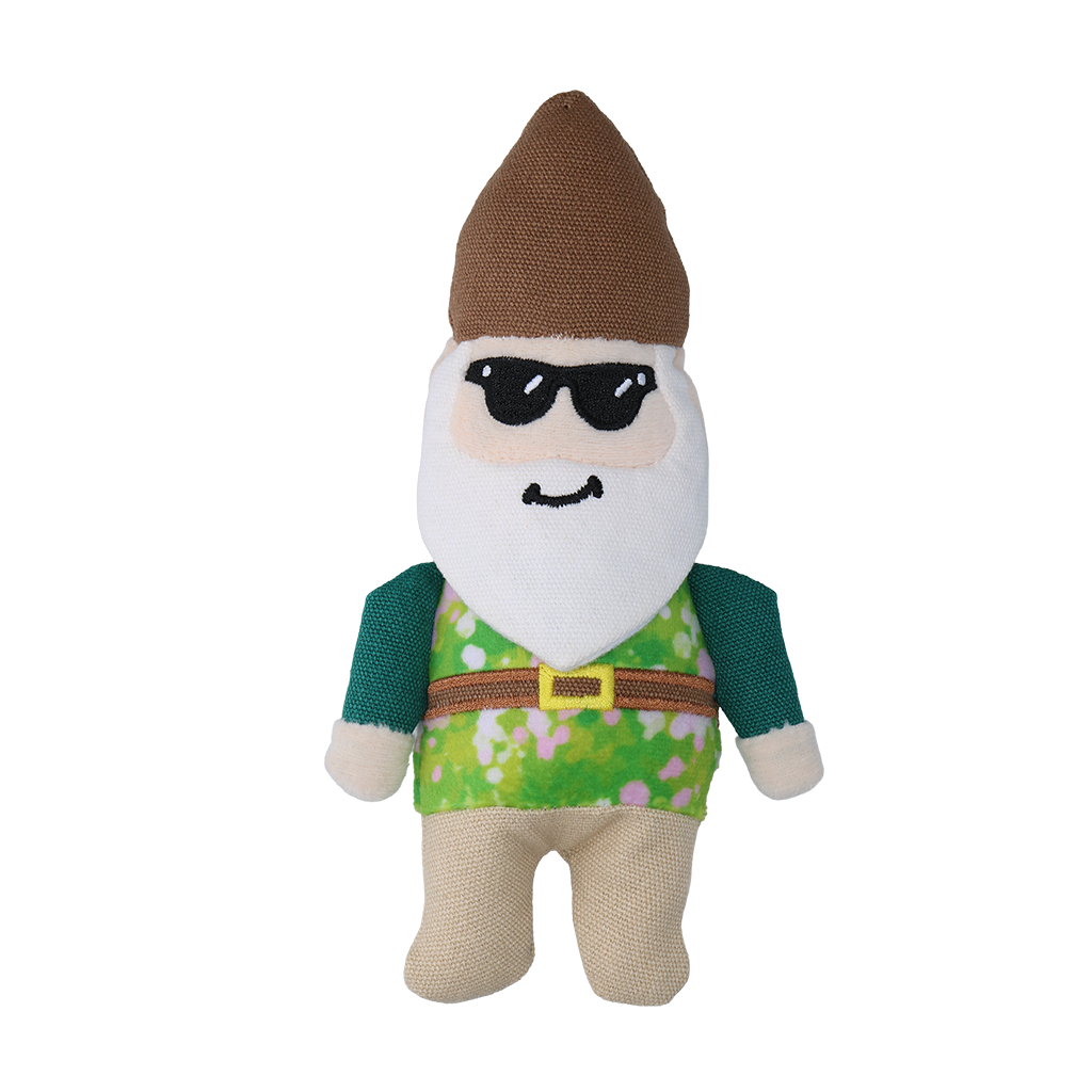 Garden Paws Garden Gnome Smirking Steve S - Speelgoed voor Honden - afbeelding 2