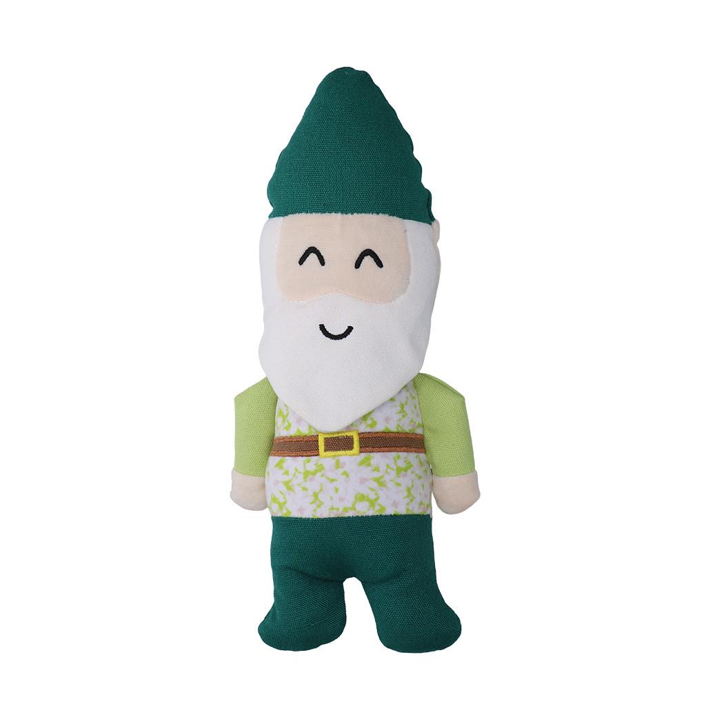 Garden Paws Garden Gnome Gentle George M - Speelgoed voor Honden - afbeelding 2