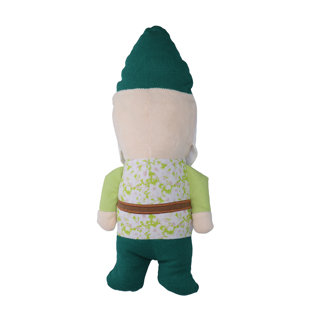 Garden Paws Garden Gnome Gentle George M - Speelgoed voor Honden - afbeelding 3