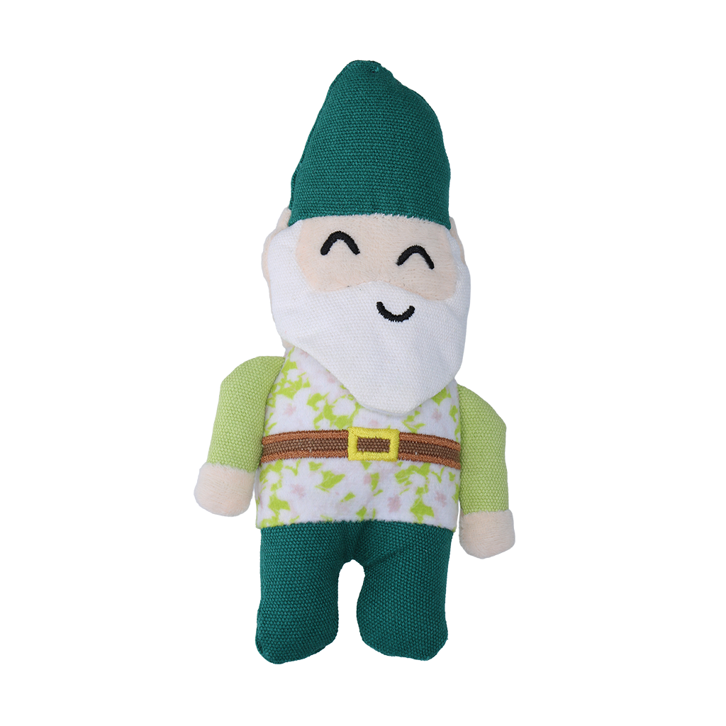 Garden Paws Garden Gnome Gentle George S - Speelgoed voor Honden - afbeelding 3