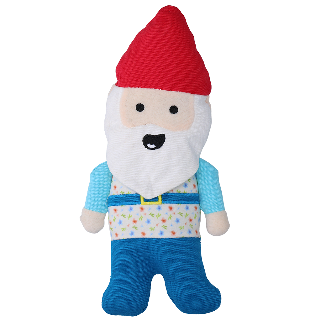 Garden Paws Garden Gnome Happy Henry M - Speelgoed voor Honden - afbeelding 2
