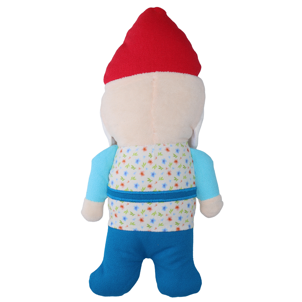 Garden Paws Garden Gnome Happy Henry M - Speelgoed voor Honden - afbeelding 3
