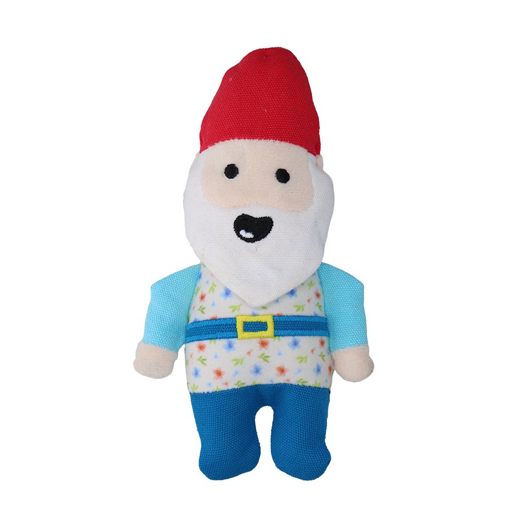 Garden Paws Garden Gnome Happy Henry S - Speelgoed voor Honden - afbeelding 2