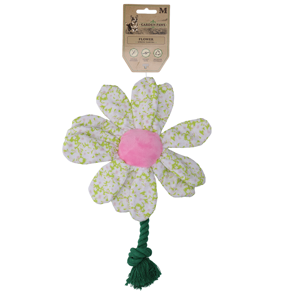Garden Paws Flower Spring Sakura M - Speelgoed voor honden - afbeelding 1