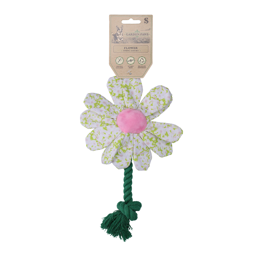 Garden Paws Flower Spring Sakura S - Speelgoed voor Honden - afbeelding 1