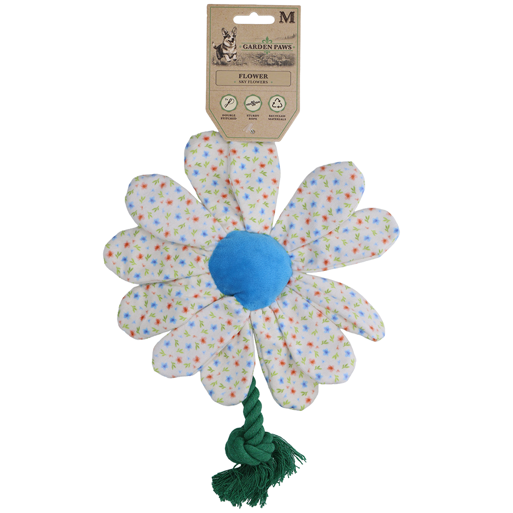 Garden Paws Flower Sky Flowers M - Speelgoed voor Honden - afbeelding 1