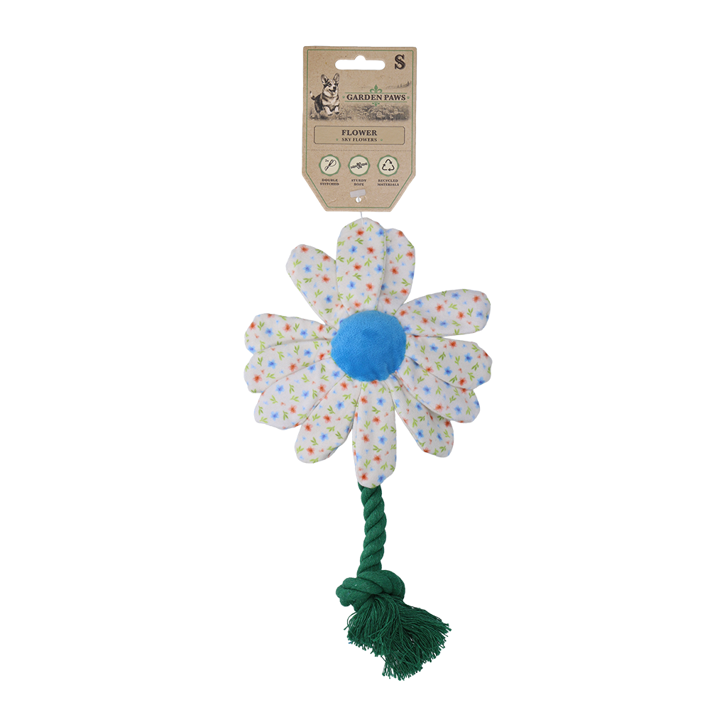 Garden Paws Flower Sky Flowers S - Speelgoed voor Honden - afbeelding 1