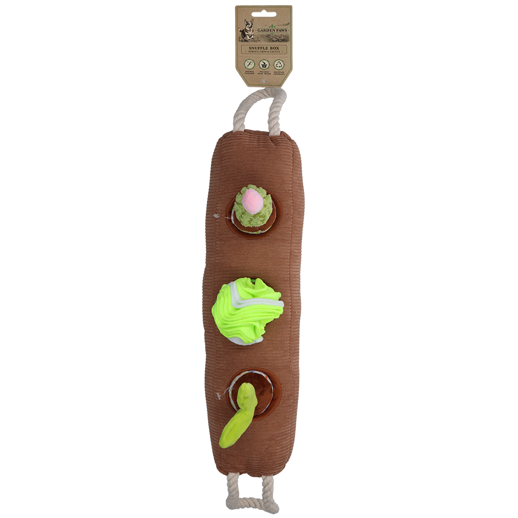 Garden Paws Snuffle Box Sprout, Crop & Cactus - Speelgoed voor Honden - afbeelding 6