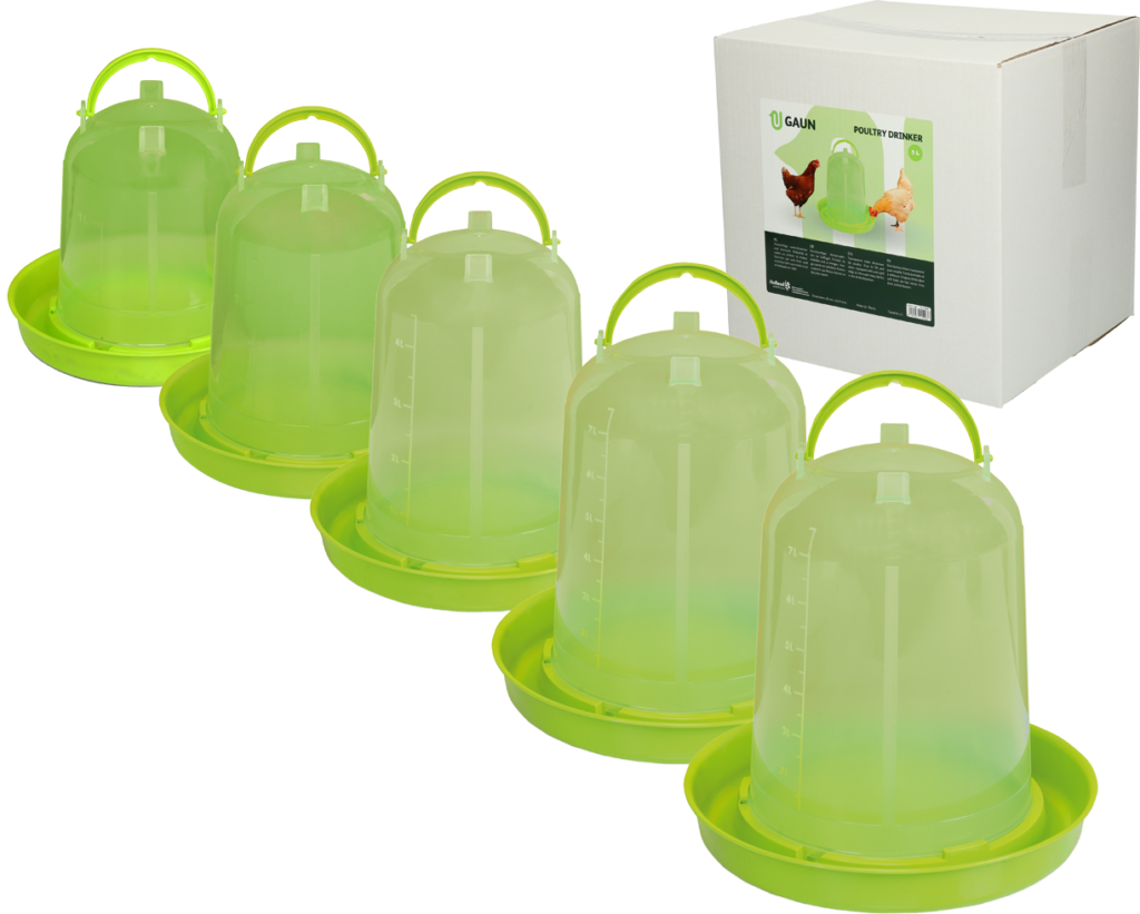 Gaun Pluimvee Drinktoren Limoengroen 8 l - afbeelding 6