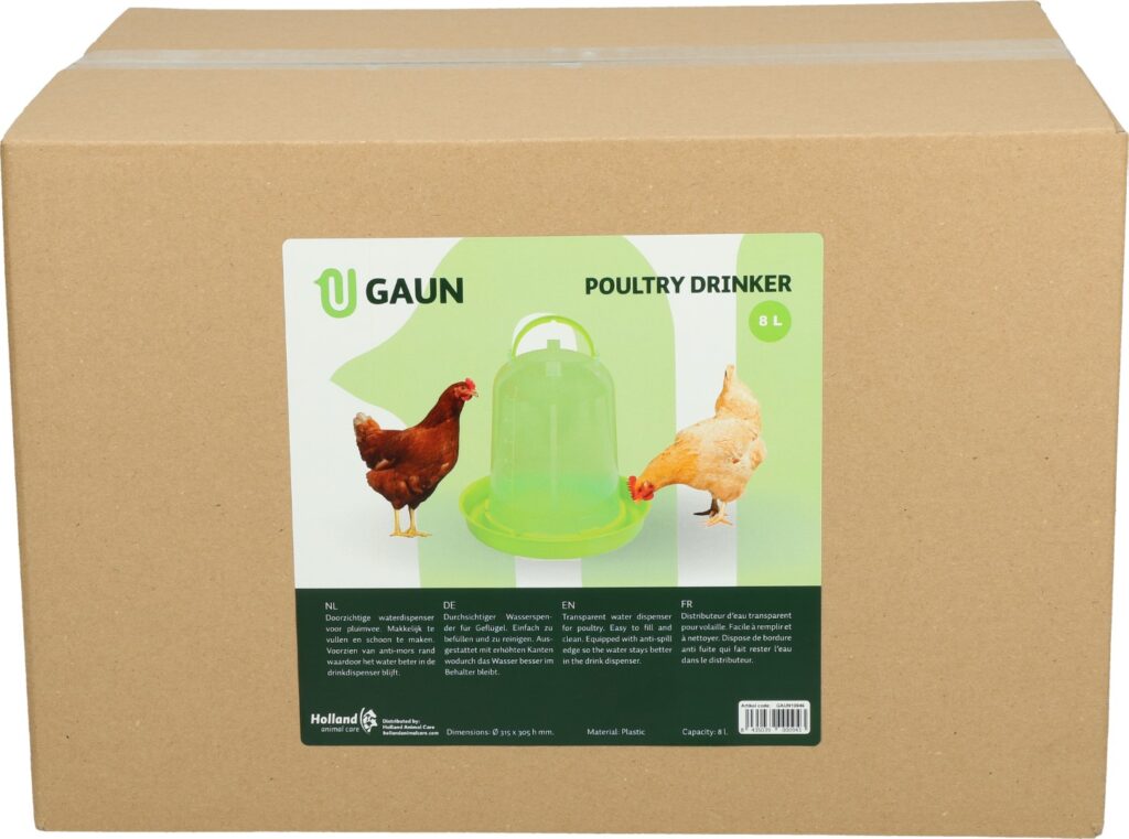 Gaun Pluimvee Drinktoren Limoengroen 8 l - afbeelding 4