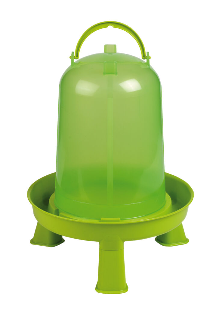 Gaun Pluimvee Drinktoren op Pootjes Limoengroen 5 l - afbeelding 2
