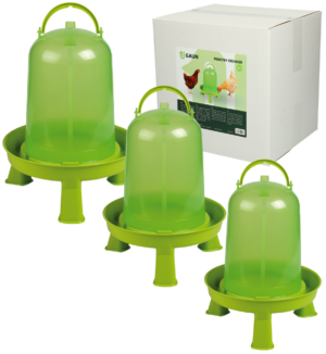 Gaun Pluimvee Drinktoren op Pootjes Limoengroen 1,5 l