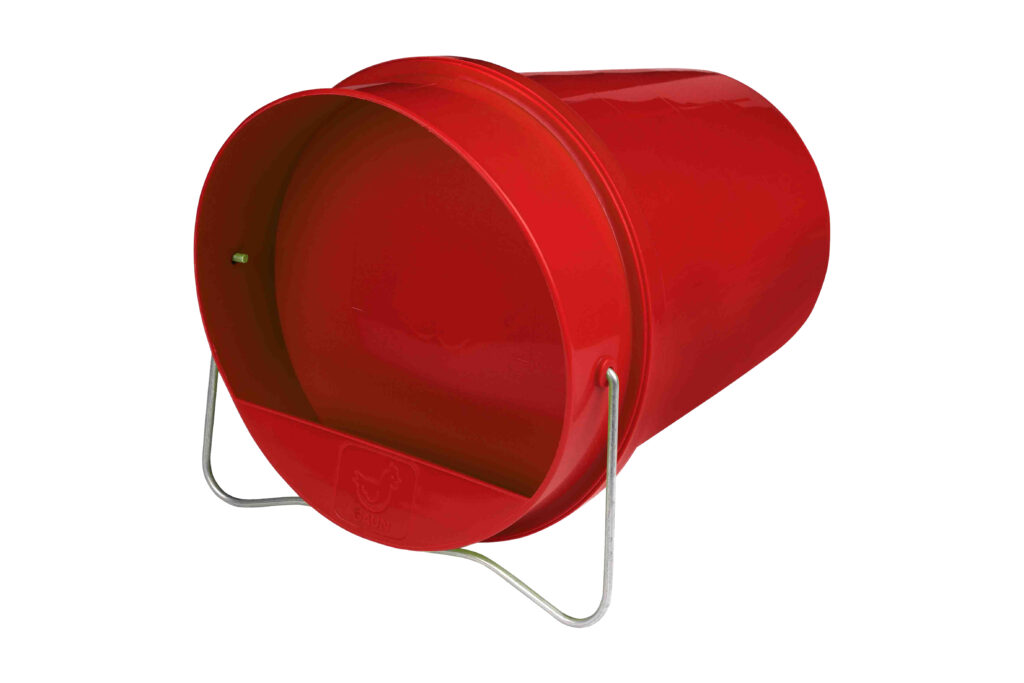 Gaun Pluimvee Drinkemmer Kunststof 6 l Rood - afbeelding 2