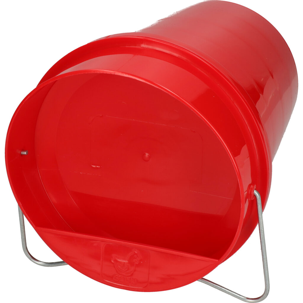 Gaun Pluimvee Drinkemmer Kunststof 6 l Rood - afbeelding 5