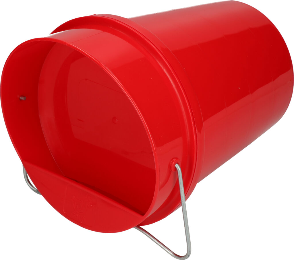 Gaun Pluimvee Drinkemmer Kunststof 6 l Rood - afbeelding 4