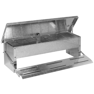 Gaun Pluimvee Voerbak met Trapsysteem 56 x 36 x 18,5 cm