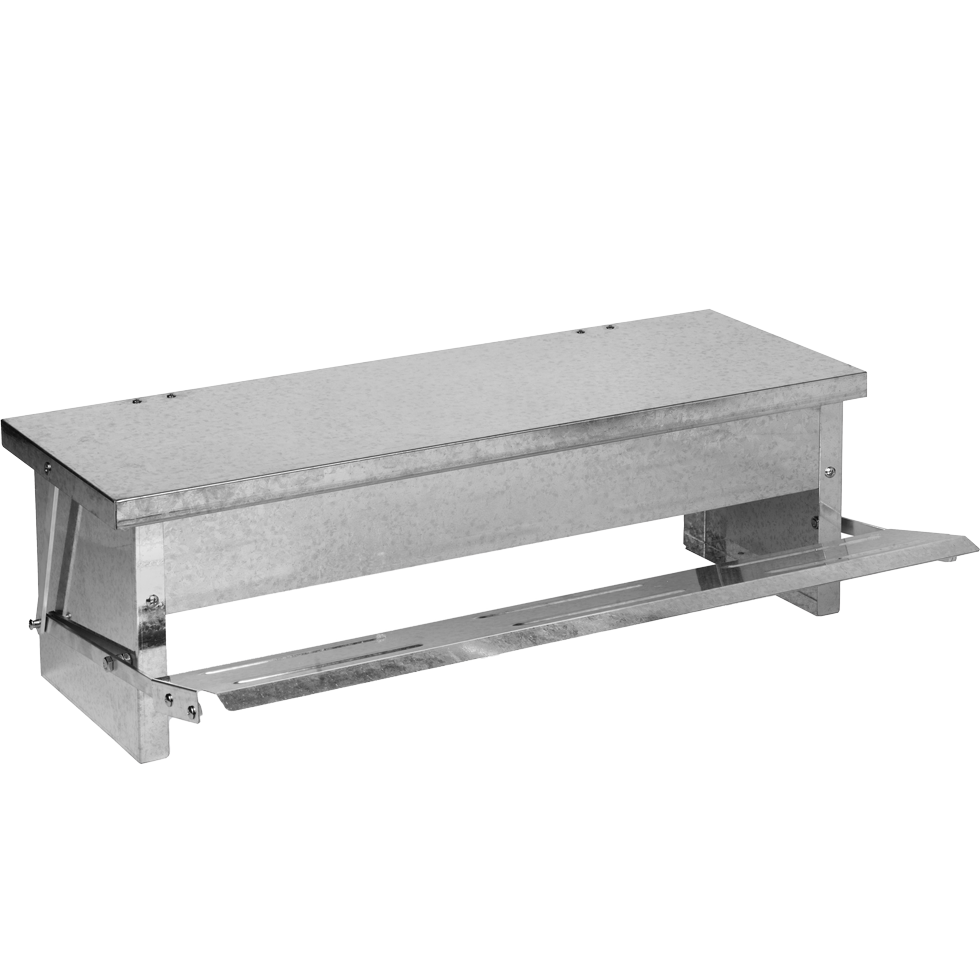Gaun Pluimvee Voerbak met Trapsysteem 56 x 36 x 18,5 cm - afbeelding 2
