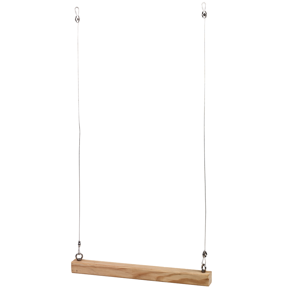 Gaun Kippenschommel met houten zitdeel 3,5 x 3,5 x 41 cm