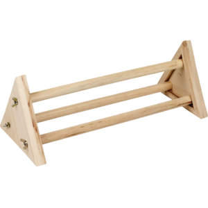 Gaun Pluimvee Kuikenzitstok - Houten Zitstok voor Kuikens 43 x 15,7 x 15 cm