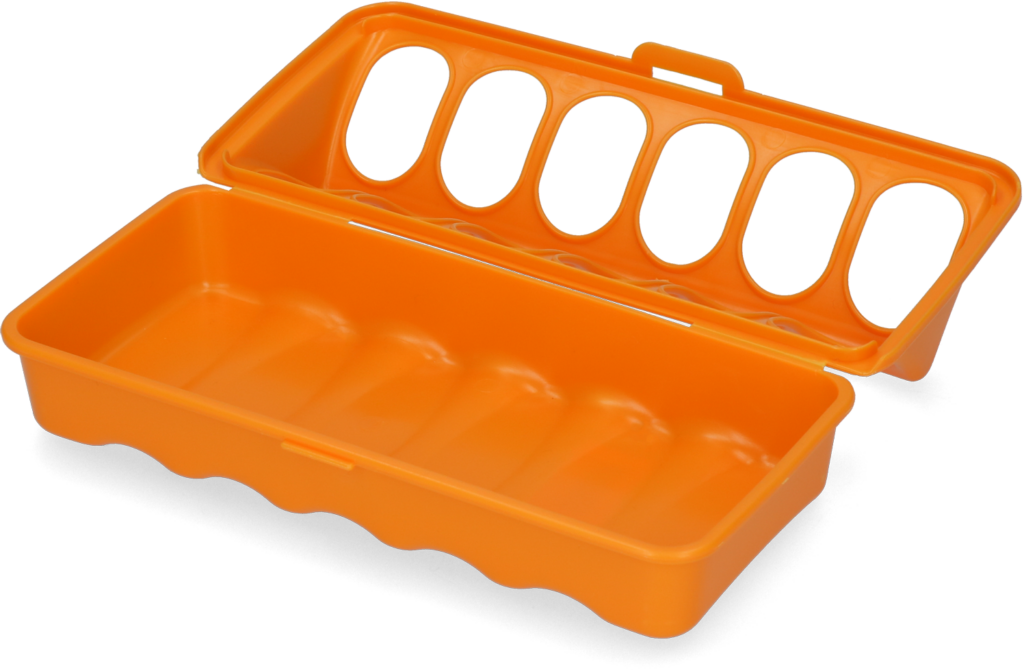 Gaun Pluimvee Voertrog 20 cm Assorti - 12 vakken - afbeelding 1