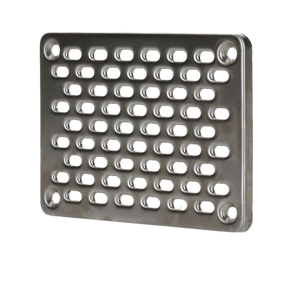 GevelFix Voorzetrooster RVS 10 x 14 cm voor gevelafdichting - afbeelding 1