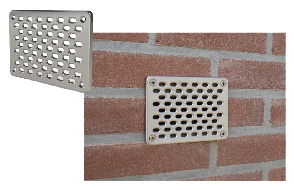 GevelFix Voorzetrooster RVS 10 x 14 cm voor gevelafdichting - afbeelding 3