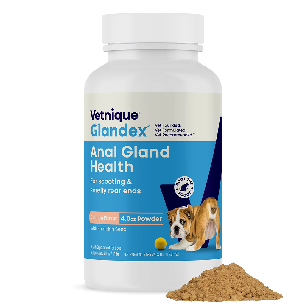 Glandex Zalm Powder 113 g - Spijsverteringssupplement voor Honden en Katten