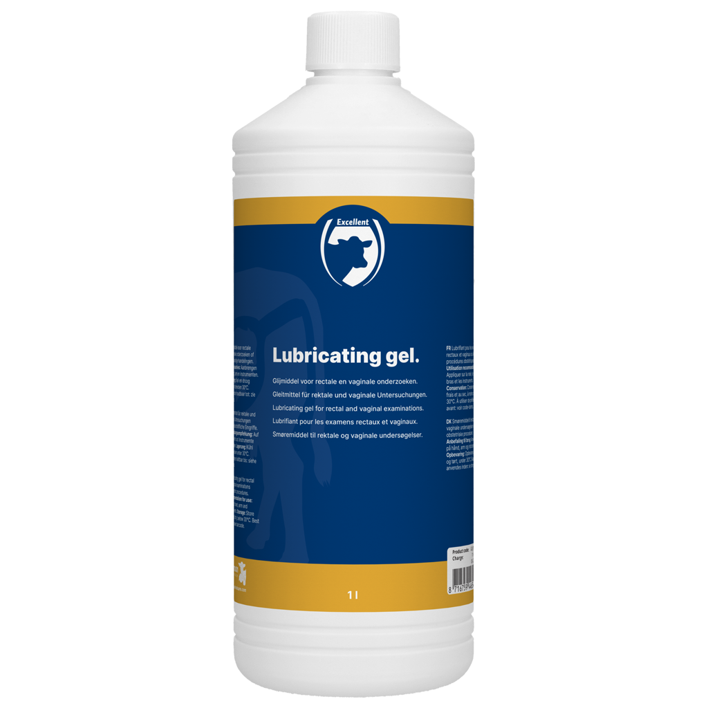 Excellent Glijmiddel 1 l - Kleurloos en Mild Glijmiddel voor Dieren