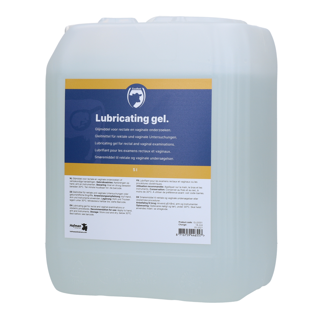 Excellent Glijmiddel 5 l - Kleurloos en Mild Glijmiddel voor Dieren