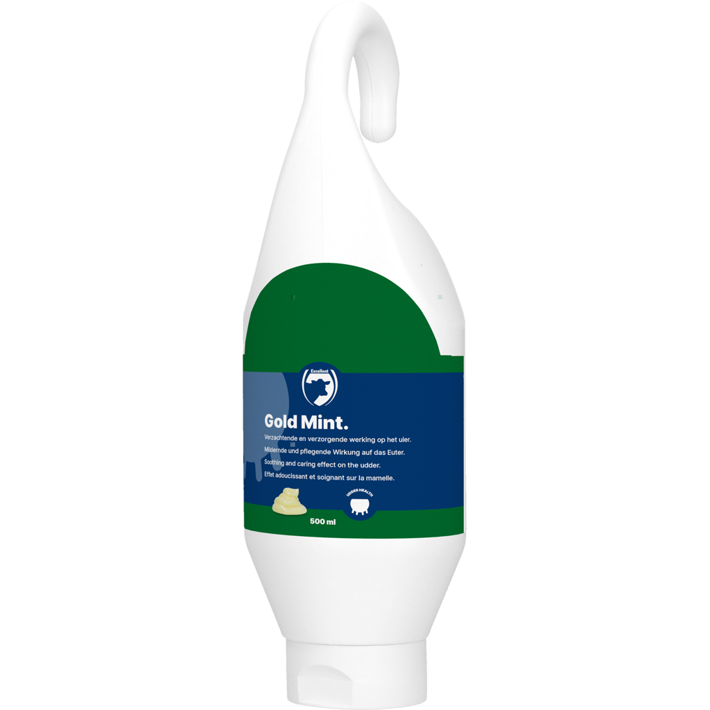 Excellent Gold Mint Sta-/Hangtube 500 ml - Uierverzorging voor Melkkoeien