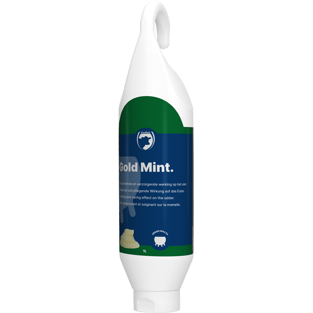 Excellent Gold Mint Sta-/Hangtube 1 l - Uierverzorging voor Melkkoeien