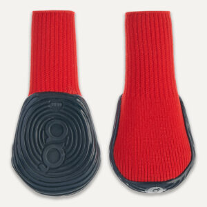Goo-eez Dog Boots Ultras 2 Per Pack XS Rood/Zwart