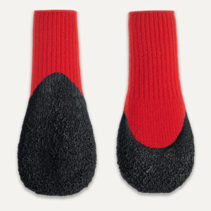 Goo-eez Dog Boots Lites 4 Per Pack XL Rood/Zwart