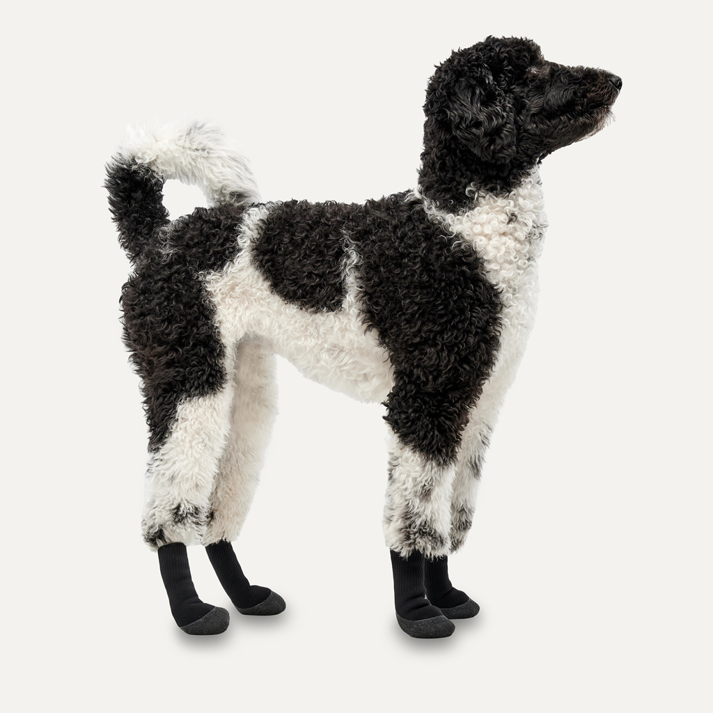 Goo-eez Dog Boots Lites 4 Per Pack XS Camo/Zwart - afbeelding 2