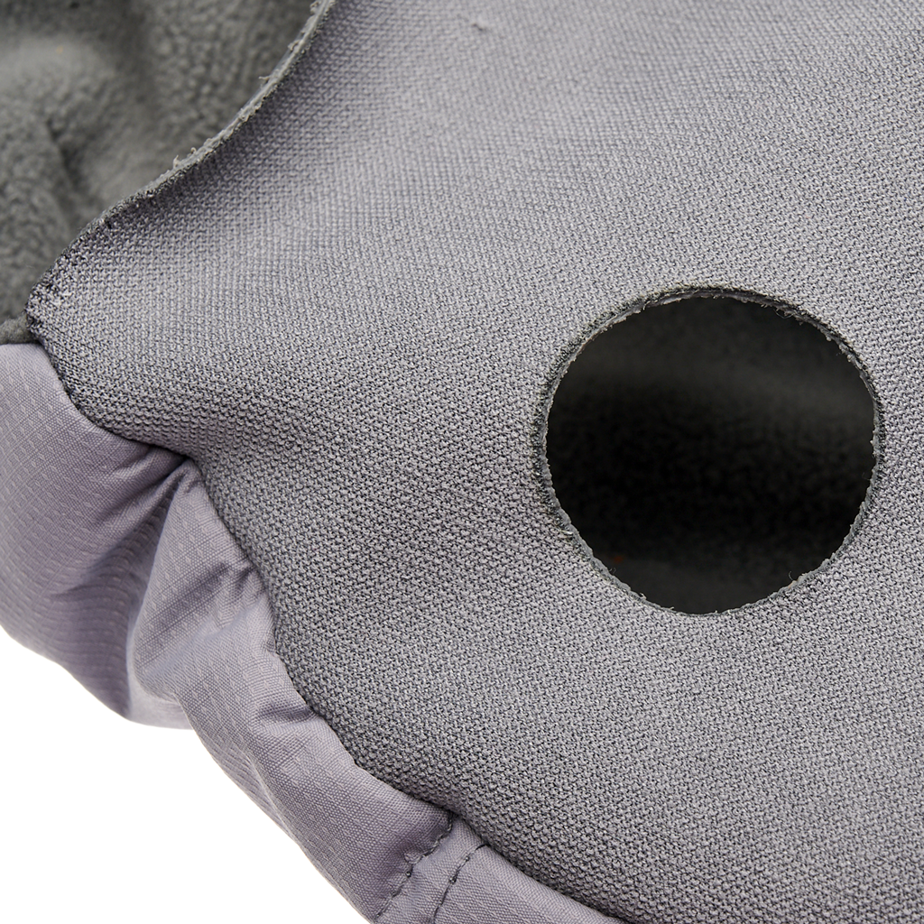 Goo-eez Hooded Full Body Snowsuit L Grijs voor Honden - afbeelding 4