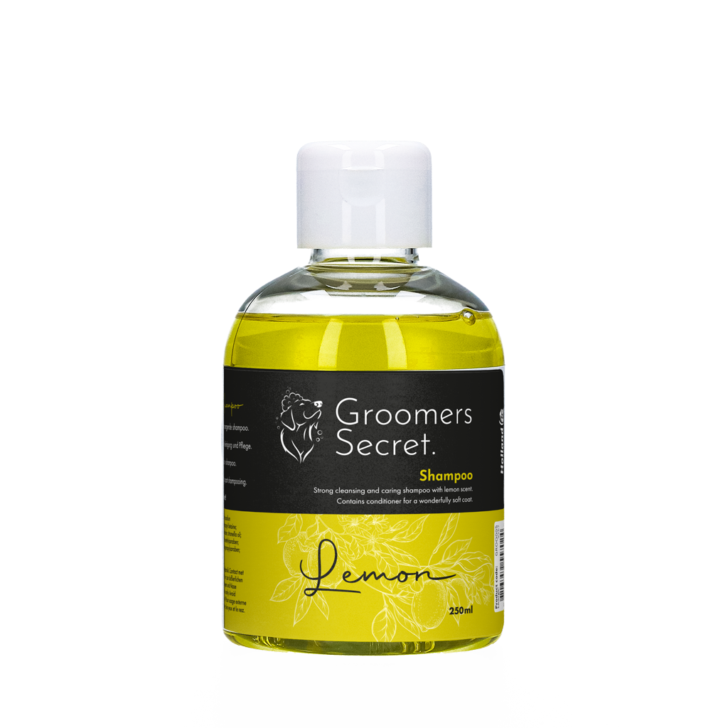 Groomers Secret Shampoo Citroen 250 ml - Verzorgende en reinigende shampoo