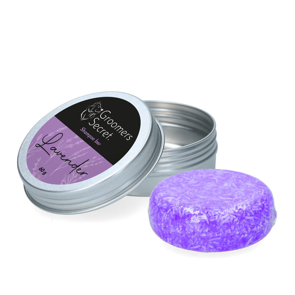 Groomers Secret Shampoo Bar Lavendel 60 g - afbeelding 1