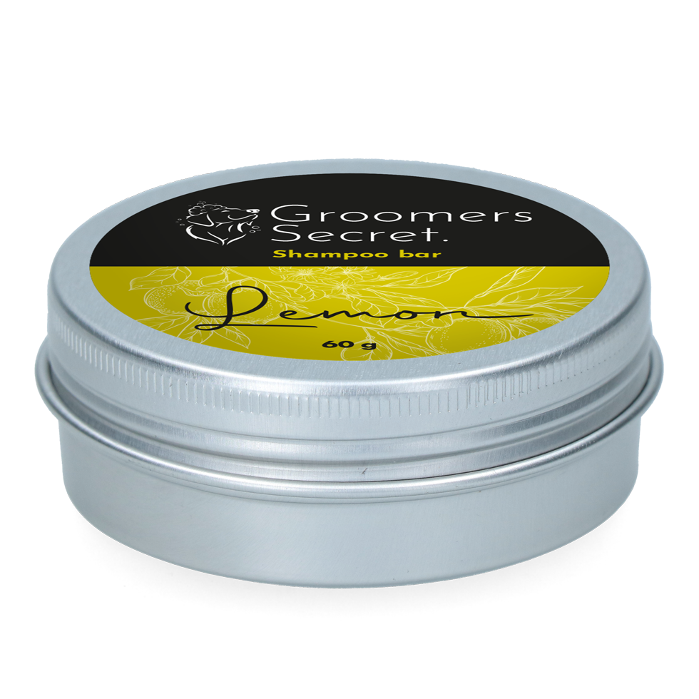Groomers Secret Shampoo Bar Citroen 60 g - Verzorgende Shampoo voor Honden - afbeelding 2