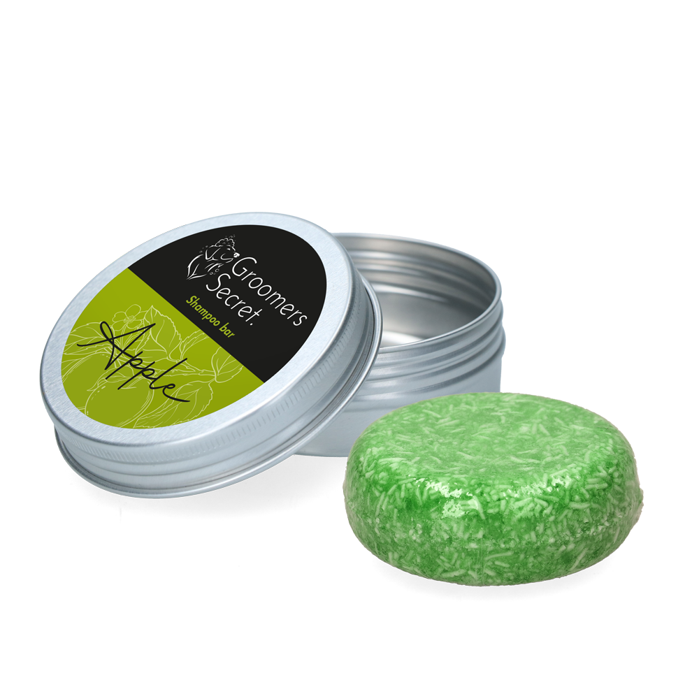 Groomers Secret Shampoo Bar Appel 60 g - Verzorgende Shampoo Bar - afbeelding 1