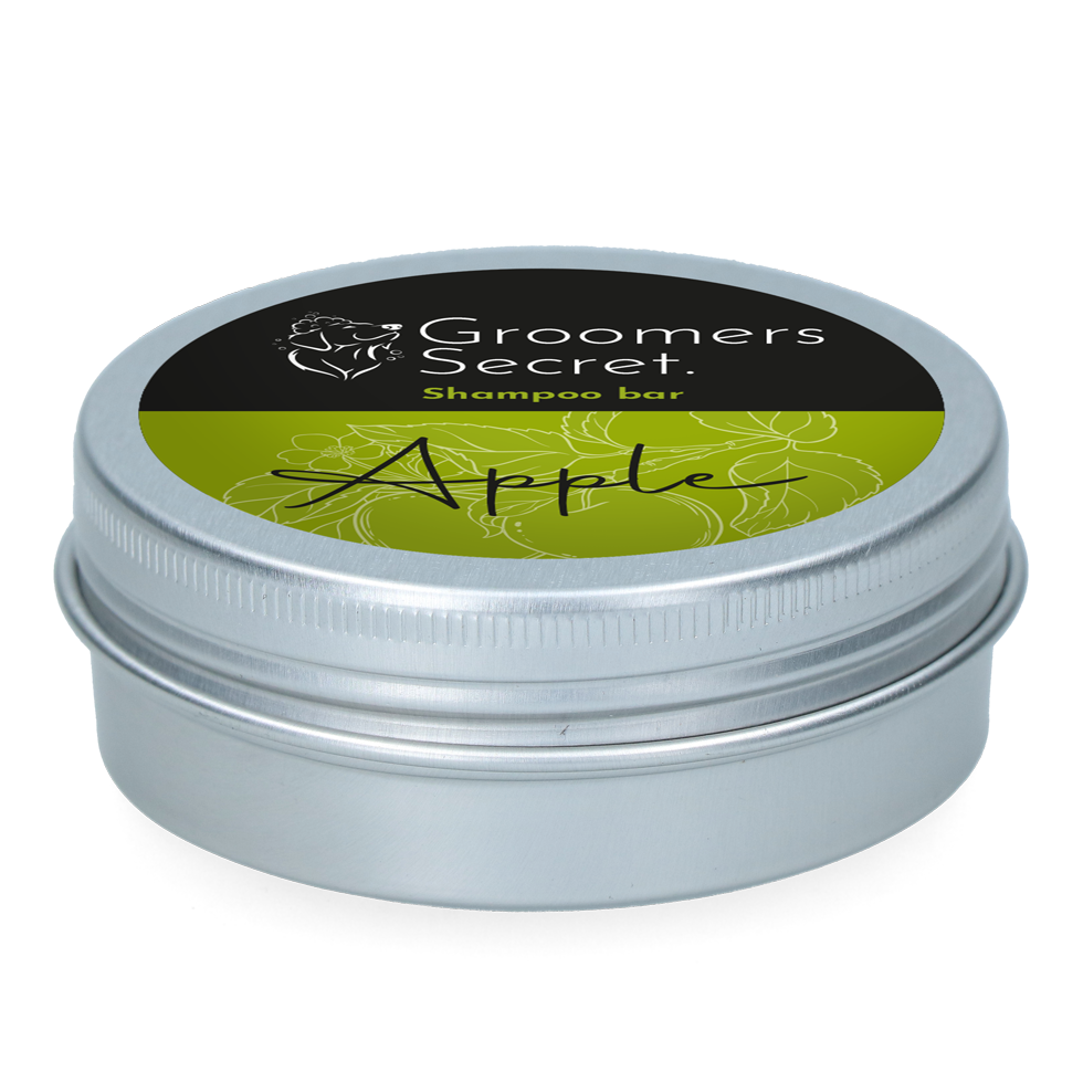 Groomers Secret Shampoo Bar Appel 60 g - Verzorgende Shampoo Bar - afbeelding 2