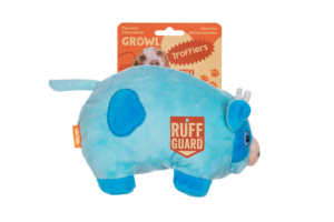 Growl Trofflers Moo Moo de Koe - Pluche Hondenspeeltje met Pieper