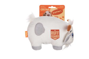 Growl Trofflers Bleaty de Geit - Pluche Hondenspeeltje met Pieper