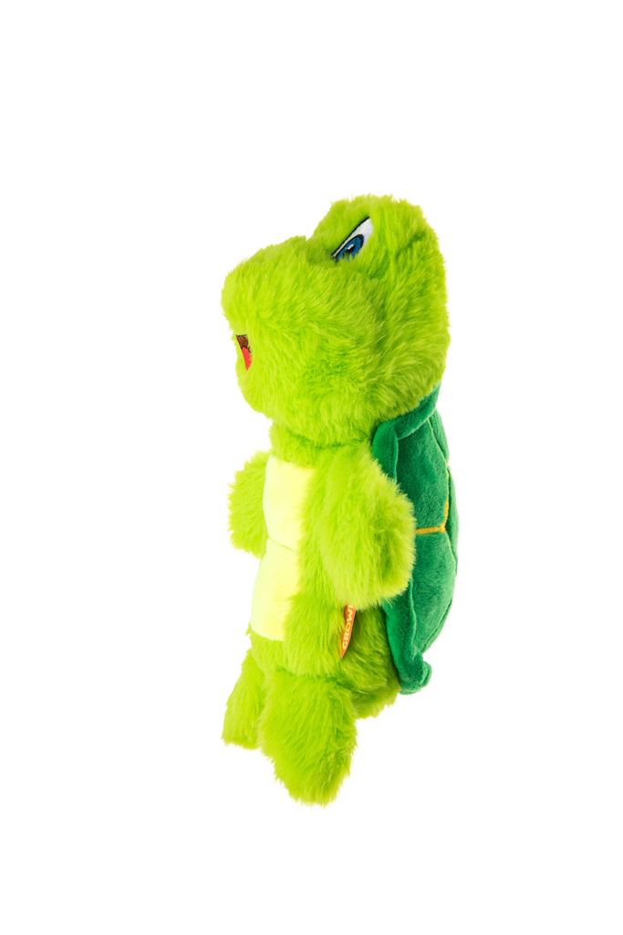 Growl Belly Boomerz Tina de Schildpad - Pluche Hondenspeeltje met Pieper - afbeelding 3