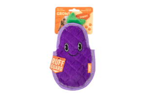 Growl Flip Floppz Eddie de Aubergine Speelgoed voor Honden