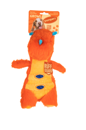 Growl Stomperz Tina de Oranje Triceratops - Dinosaurus Pluche Speeltje