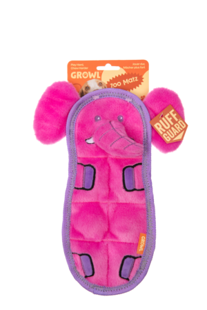 Growl Zoo Matz Ella de Olifant - Pluche Speeltje met Piepers