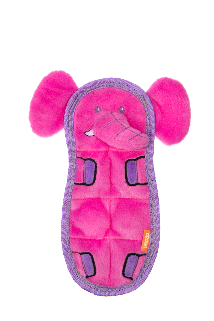 Growl Zoo Matz Ella de Olifant - Pluche Speeltje met Piepers - afbeelding 2