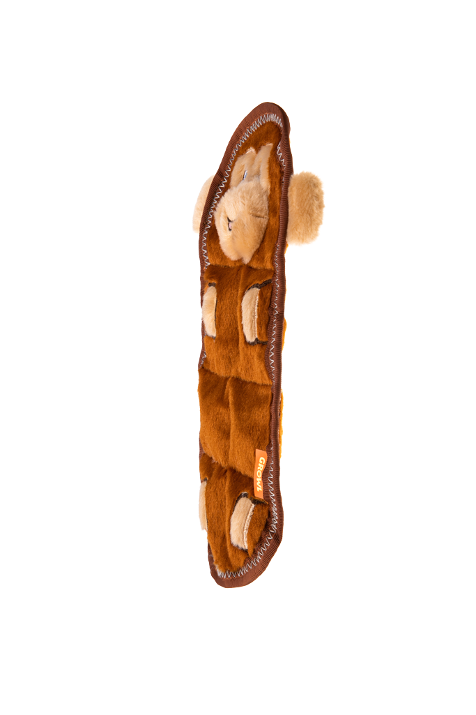 Growl Zoo Matz Mildred de Aap - Interactief Pluche Speeltje voor Honden - afbeelding 3
